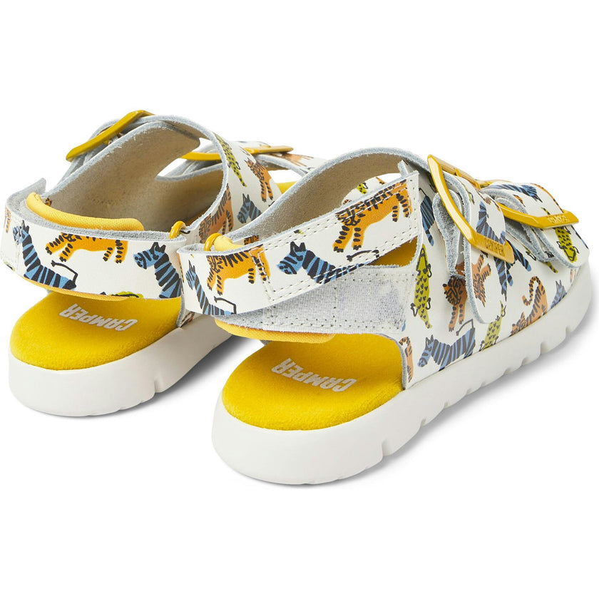 Oruga Sandals Leather, Multicolored