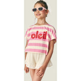 Mipounet SS26 Zoe Flammé, E Short Ecru