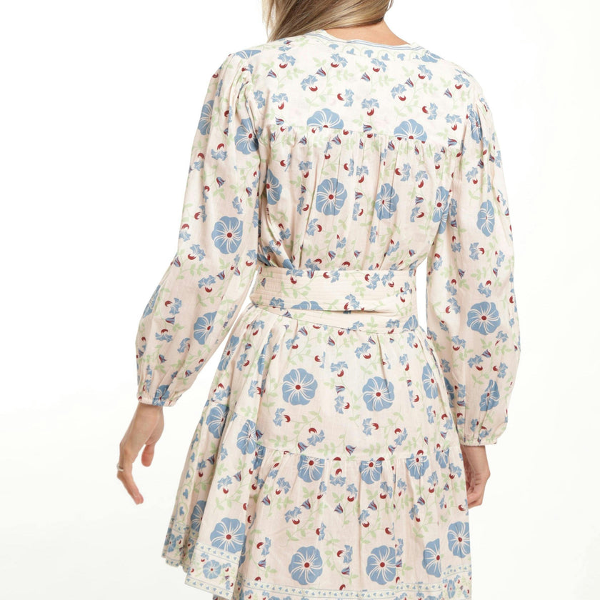 Sandra Dress - Pastel Cream