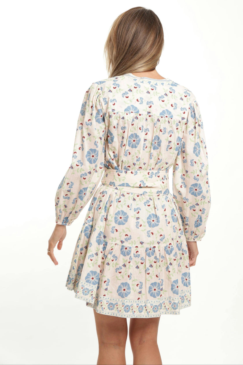 Sandra Dress - Pastel Cream