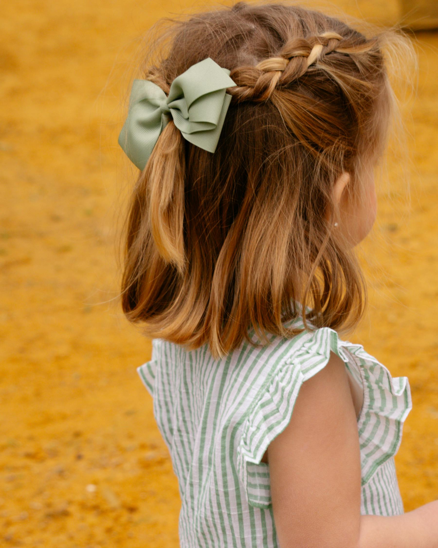 Noemie Top Mint Stripe Crepon