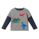 Infant Boys Twofer Tee & Jogger Set | Dino Trio
