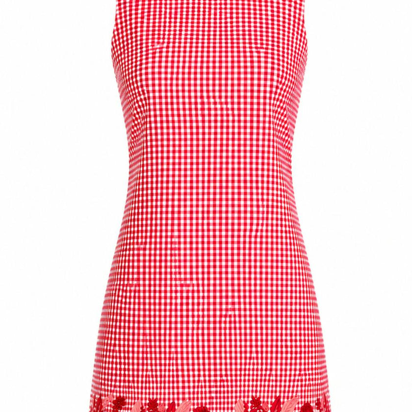 Mia Picnic Plaid Mini Dress