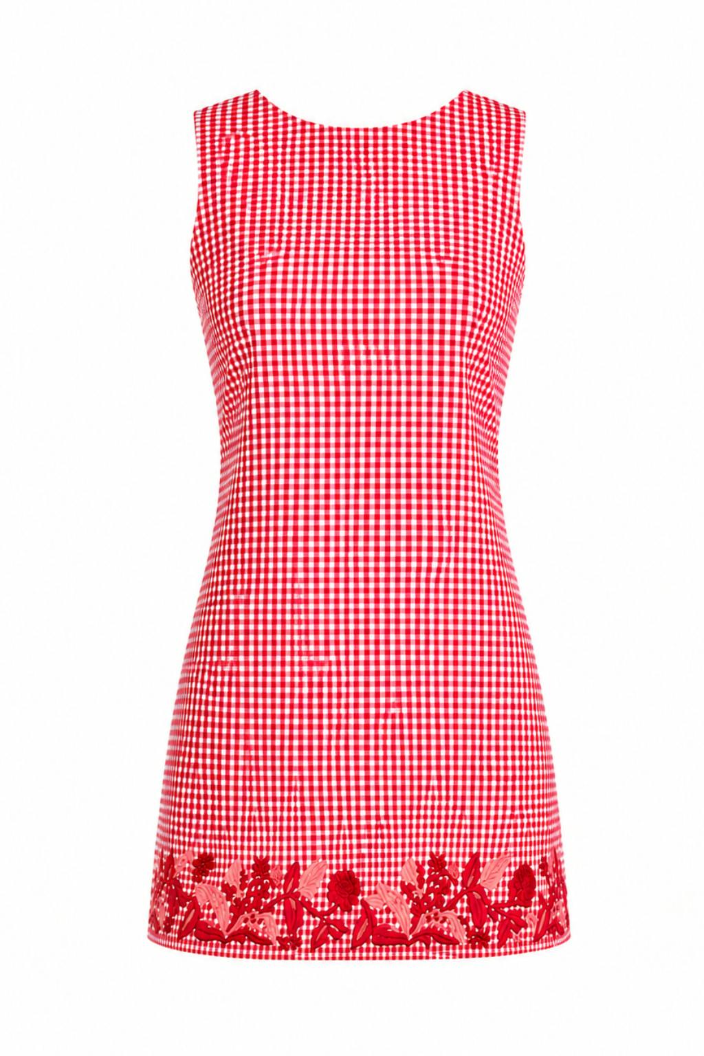 Mia Picnic Plaid Mini Dress