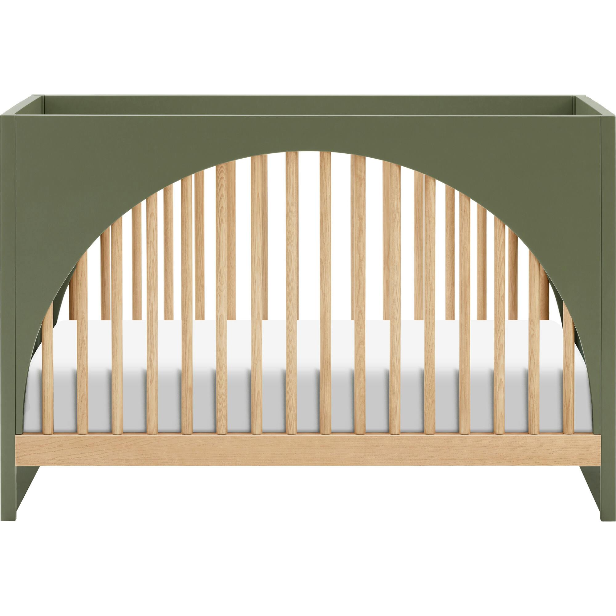 Moab 3-in-1 Convertible Crib in Olive / Ash