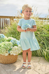 Kari T-Shirt Dress - Greenview Stripe