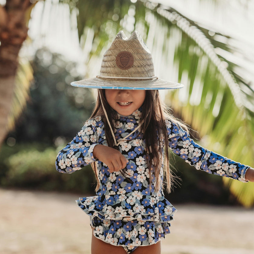 Kids Straw Lifeguard Hat