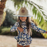 Kids Straw Lifeguard Hat