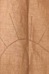 Mirth Pant in Brownie Linen
