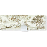 Country Toile Luxe Stretch Knotted Headband