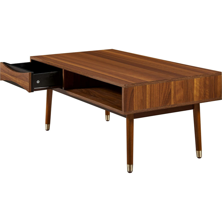 Dawson Modern Wooden Coffee Table with Storage