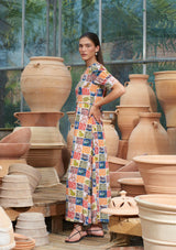 Bianca Dress Wild Tapestry