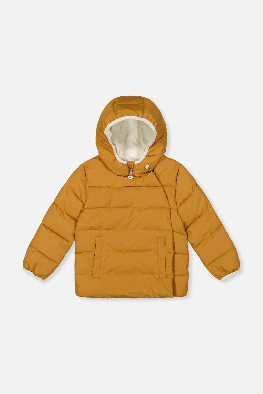Winter Jacket Adapted For Car Seats Brown Sugar