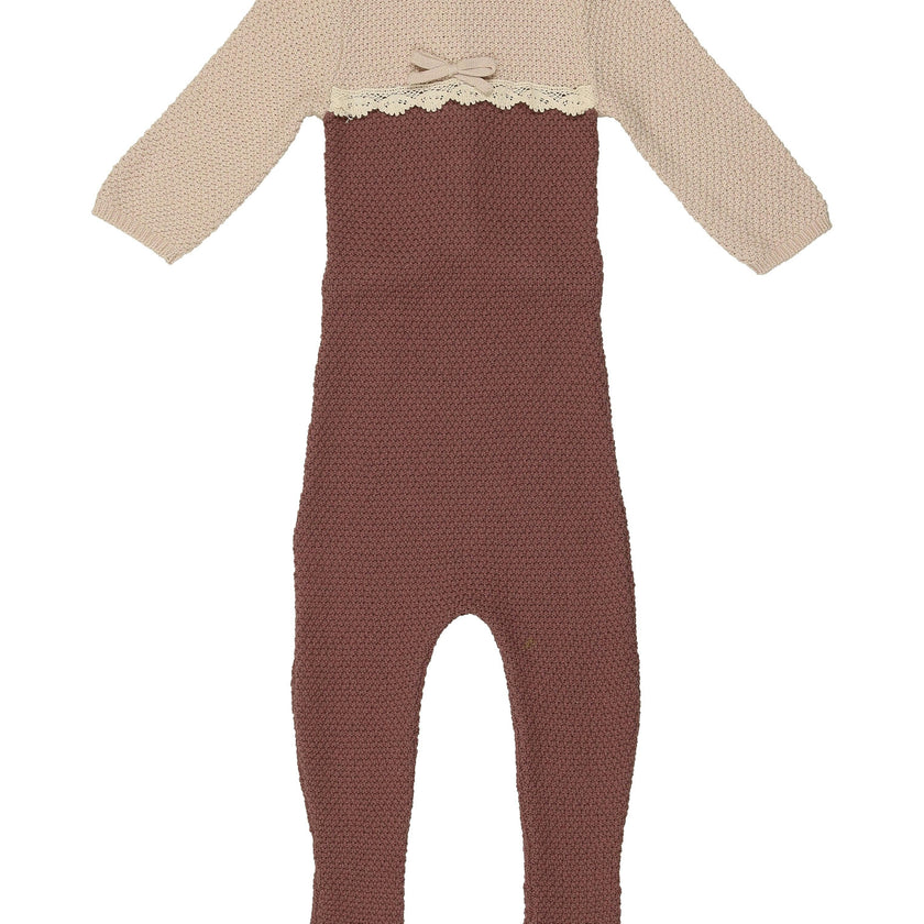 Cutie Color-Block Long Sleeve Footie
