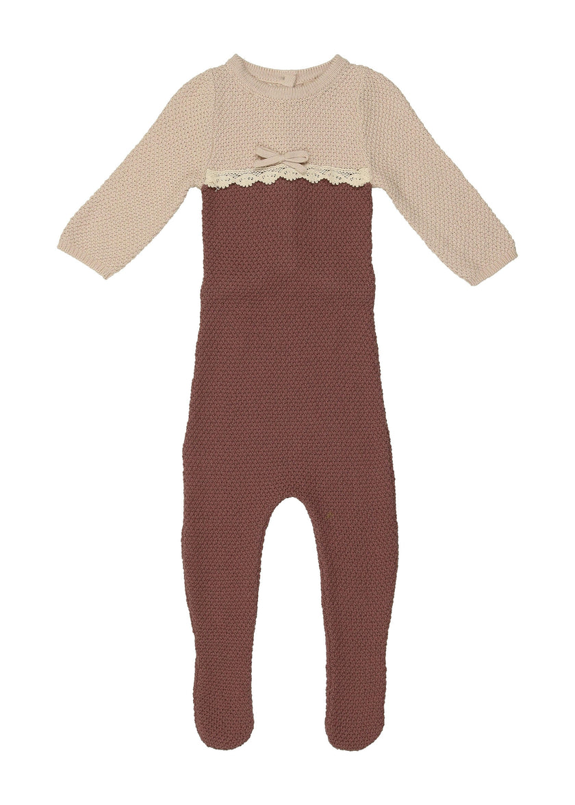 Cutie Color-Block Long Sleeve Footie
