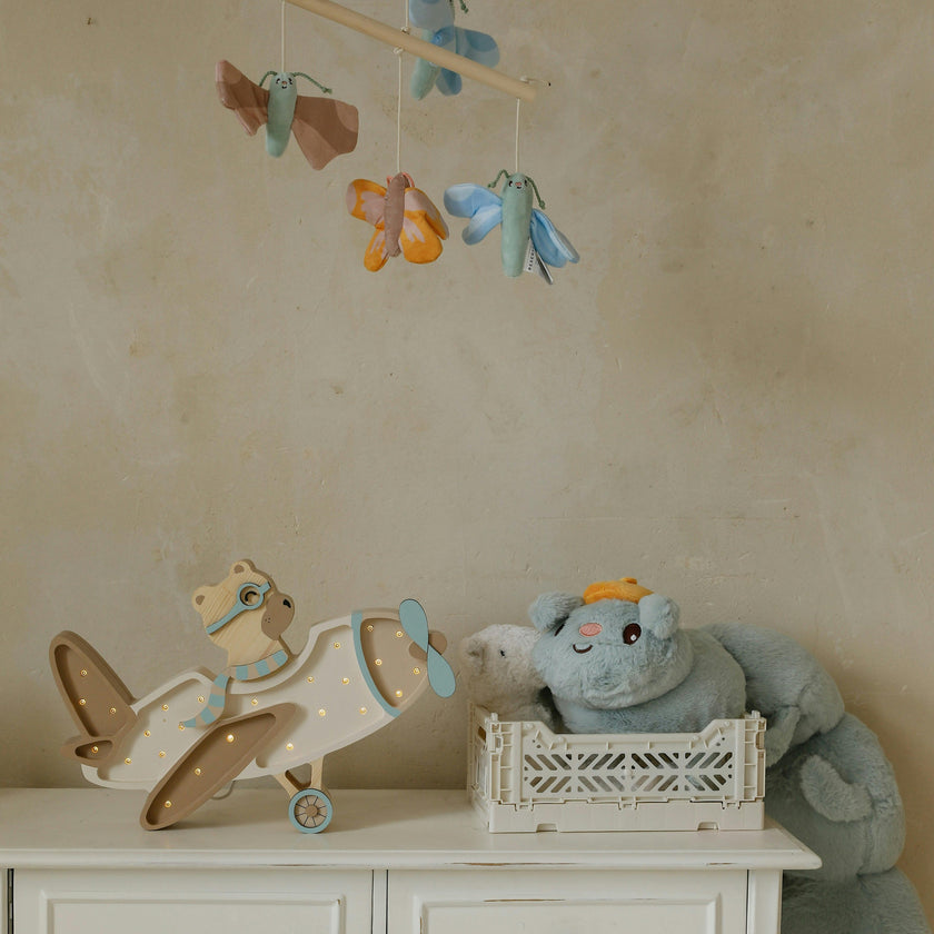 Little Lights Vintage Plane Lamp
