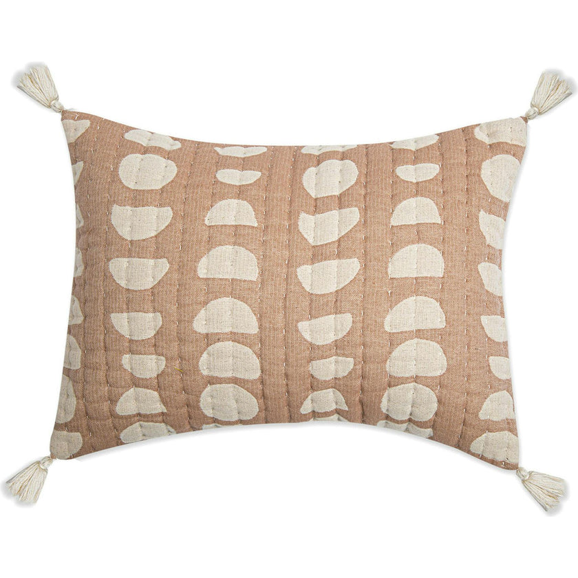 Jacquard Pillow Copper Moon Phase