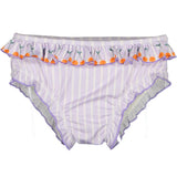 Lavander cherry bikini bottom