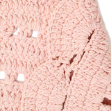 Alma Hand-Crocheted Scalloped Round Rug