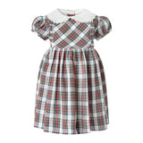 Tartan Frill Front Dress and Bloomers