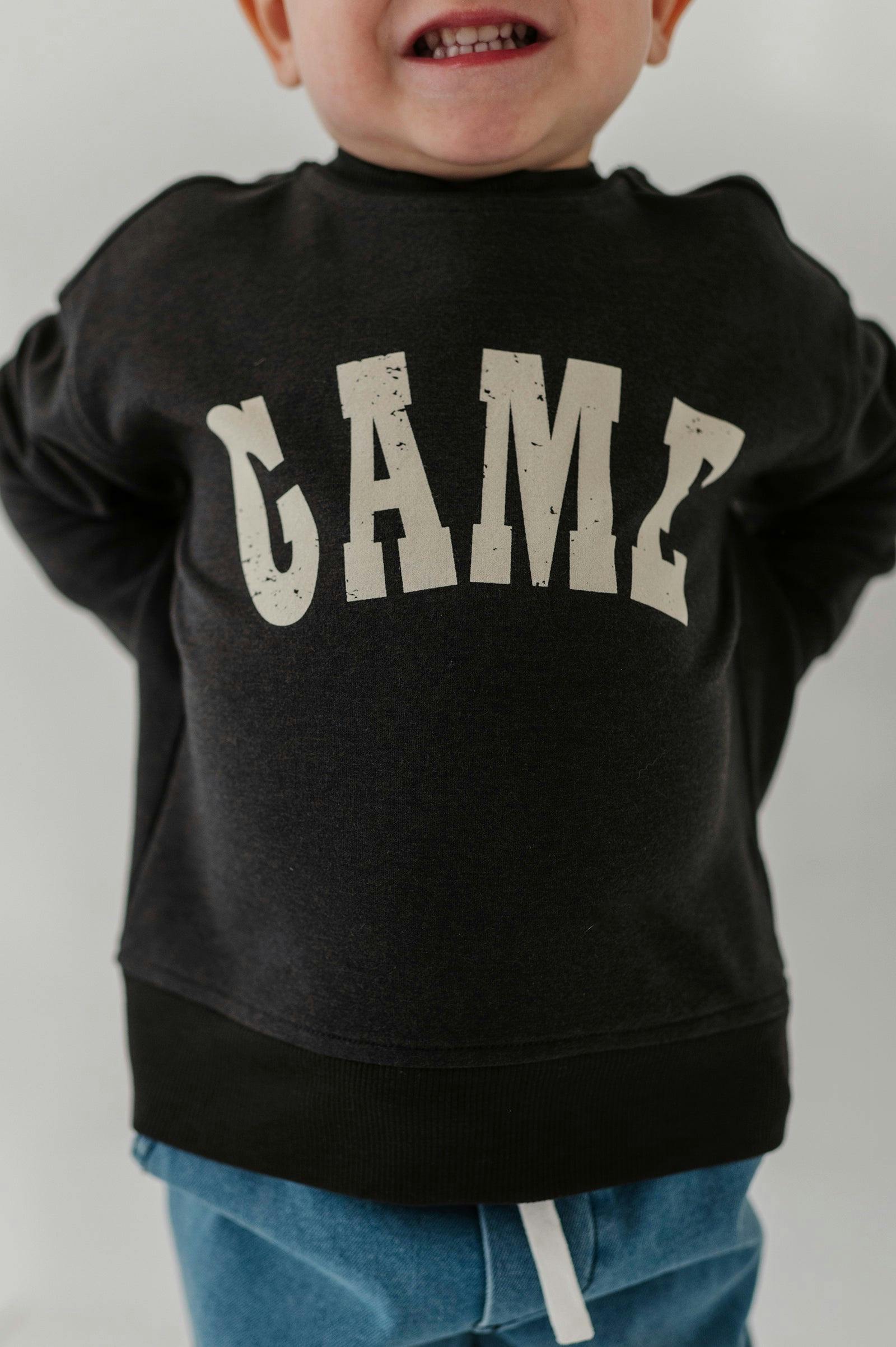 Boys Boxy Sweatshirt in Game