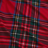 Red Tartan Plaid Dog Bandana