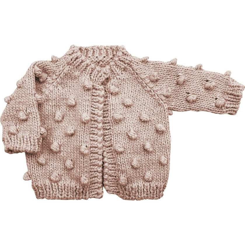 Popcorn Cardigan, Cream