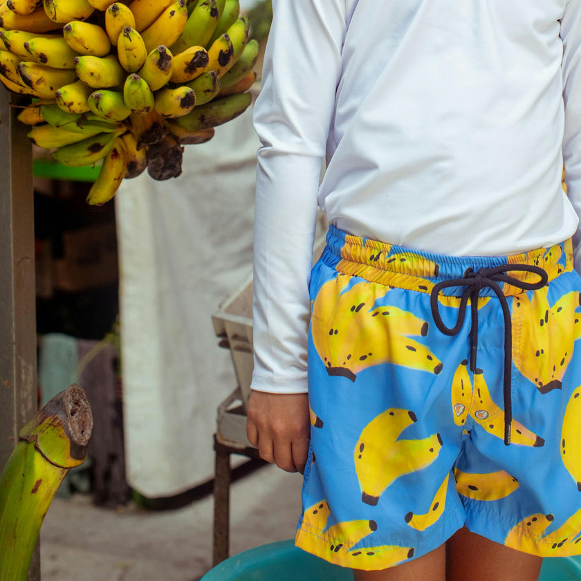 BANANO COLOMBIANO AZUL - SWIMSHORTS
