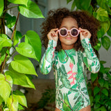 YEIMI PARROT VERDE - SUN LONGSLEEVE