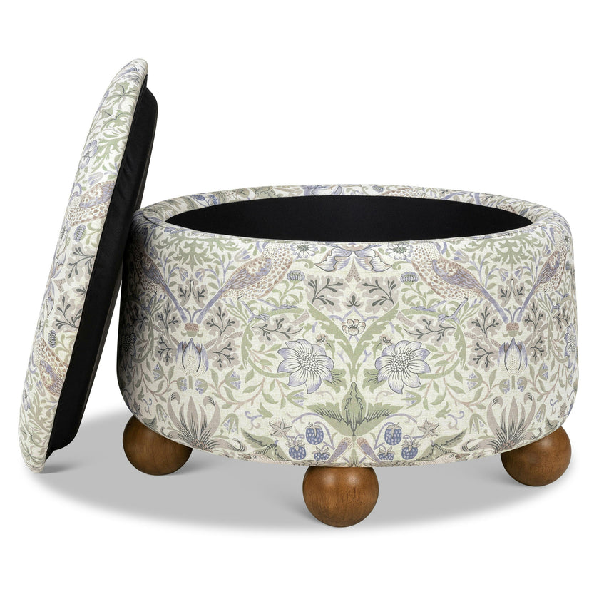 Namesake Morris & Co. x Namesake Tuffet Storage Ottoman