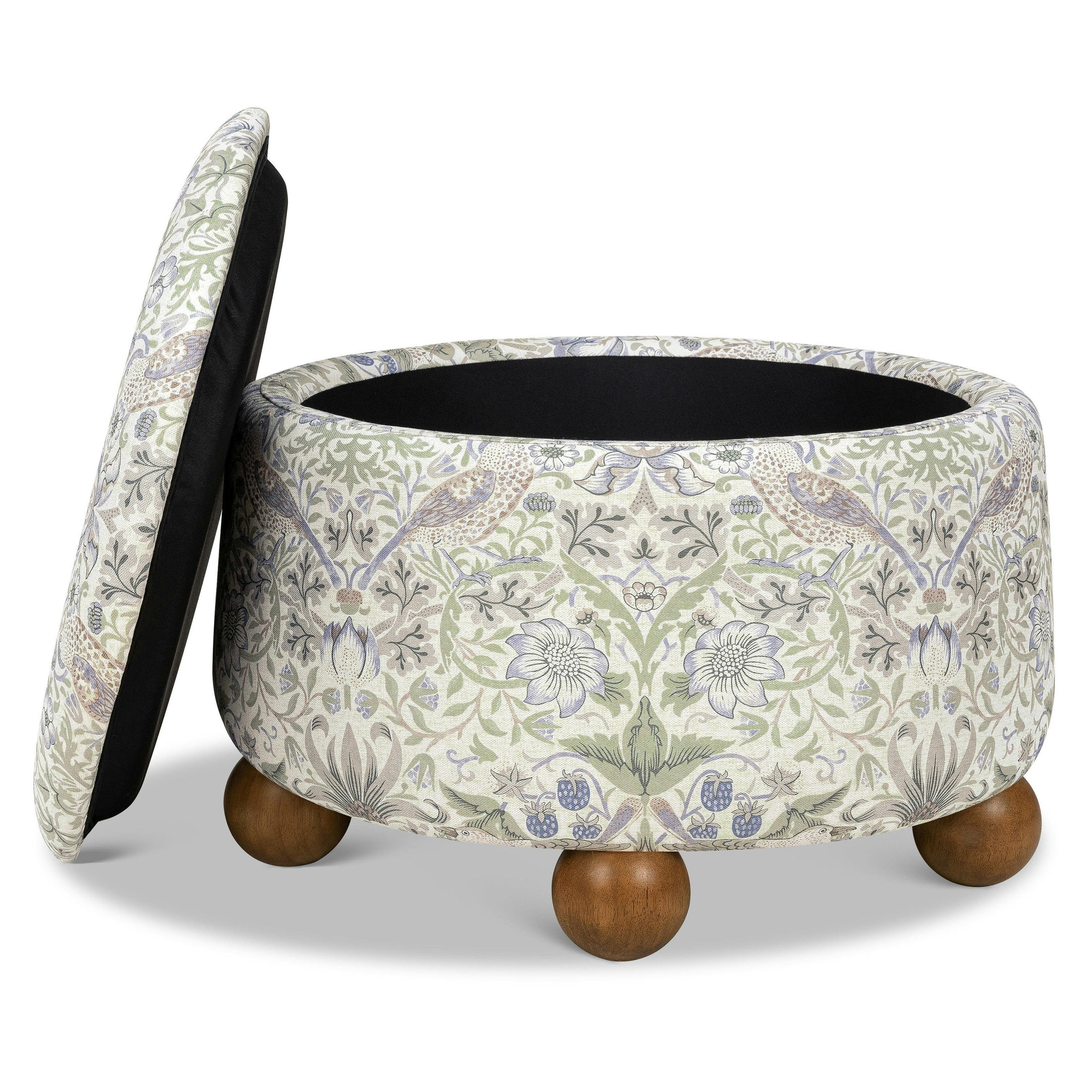 Namesake Morris & Co. x Namesake Tuffet Storage Ottoman