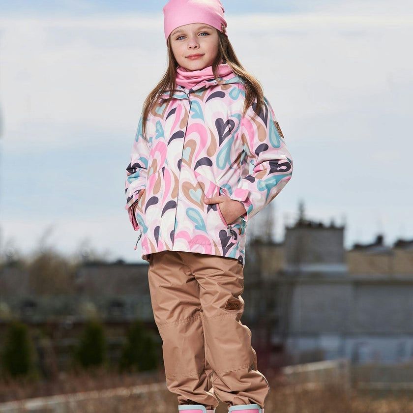 3-In-1 Mid-Season Outerwear Set With Jacket, Beige