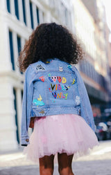 You Rock Painted Denim Jacket