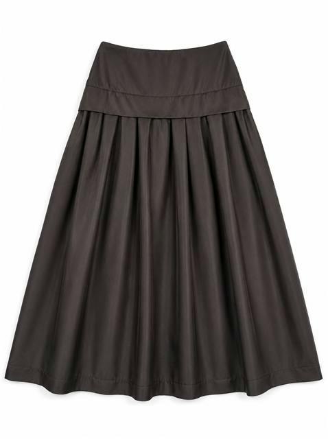 Skirt With Chain Trim