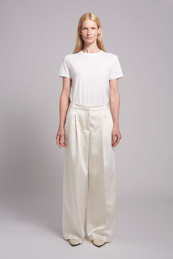 LARA CREW T-SHIRT | WHITE