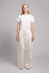 LARA CREW T-SHIRT | WHITE