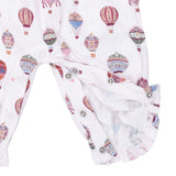 Hot Air Balloon - Smocked Long Sleeve Romper