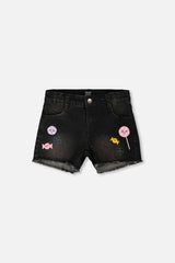 Shorts With Embroidery