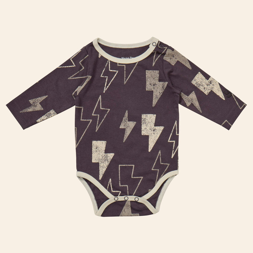 Printed Longsleeve Onesie
