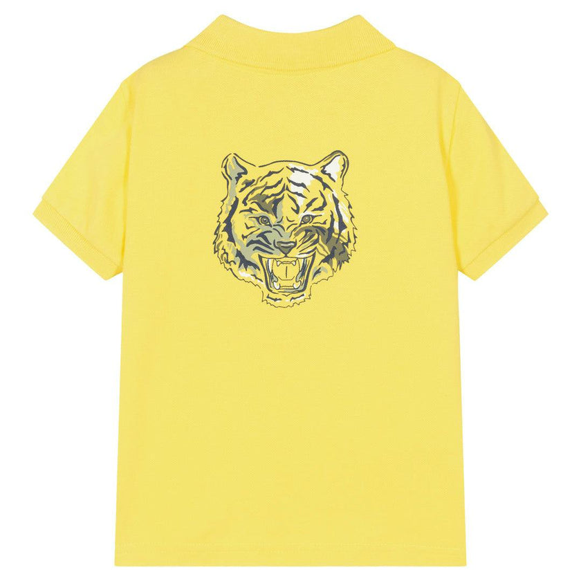 Yellow Tiger Graphic Polo