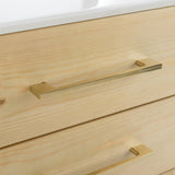 Vanda 3-Drawer Beetlewood Side Table