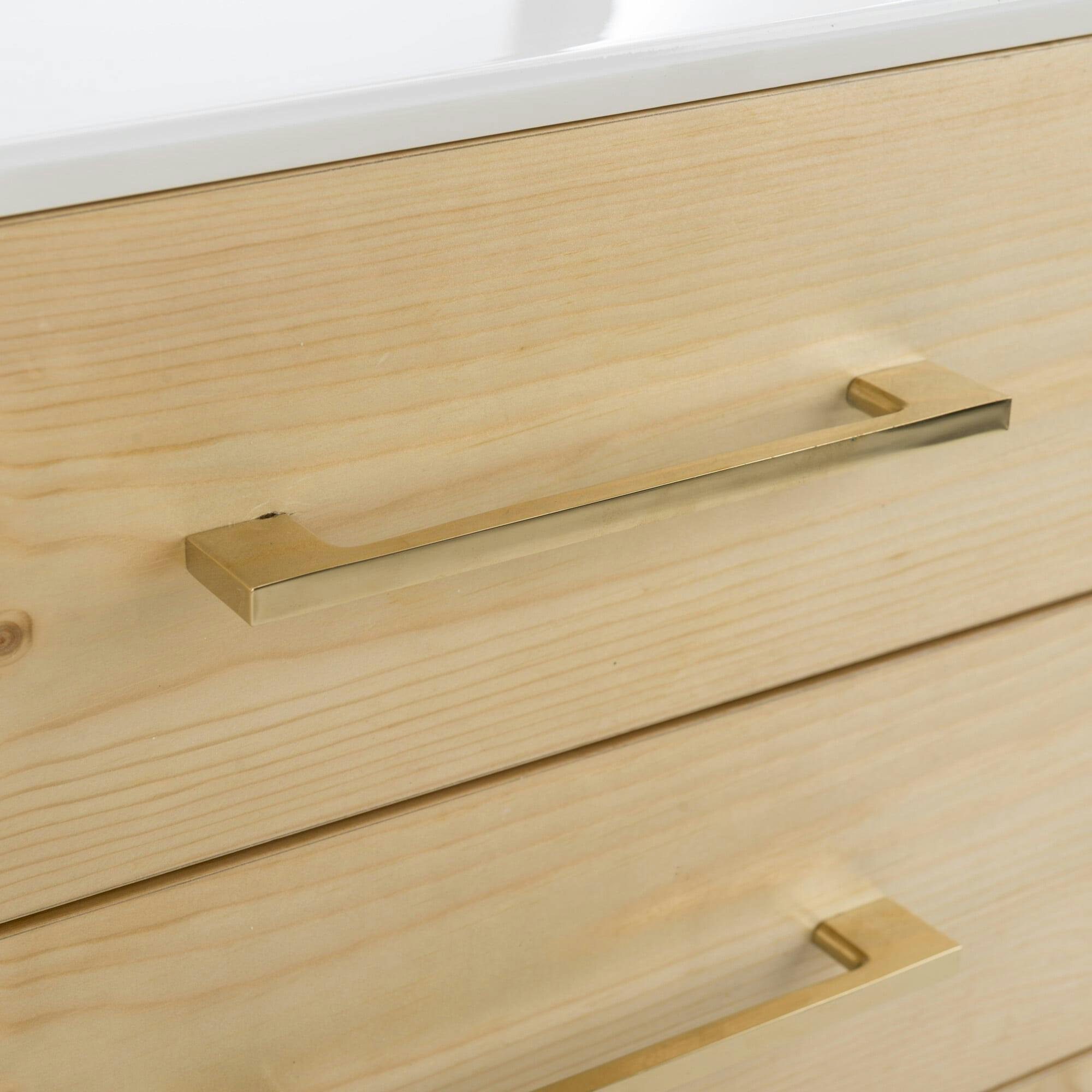 Vanda 3-Drawer Beetlewood Side Table
