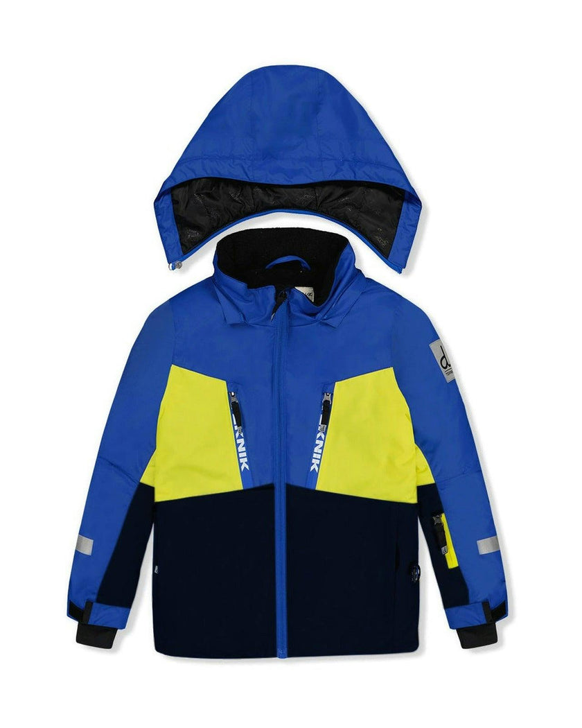 Two Piece Teknik Snowsuit Royal Blue And Yellow