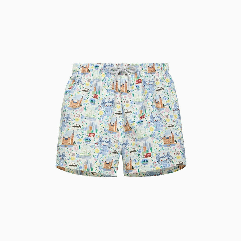 Boys Swimshorts in London Scenes
