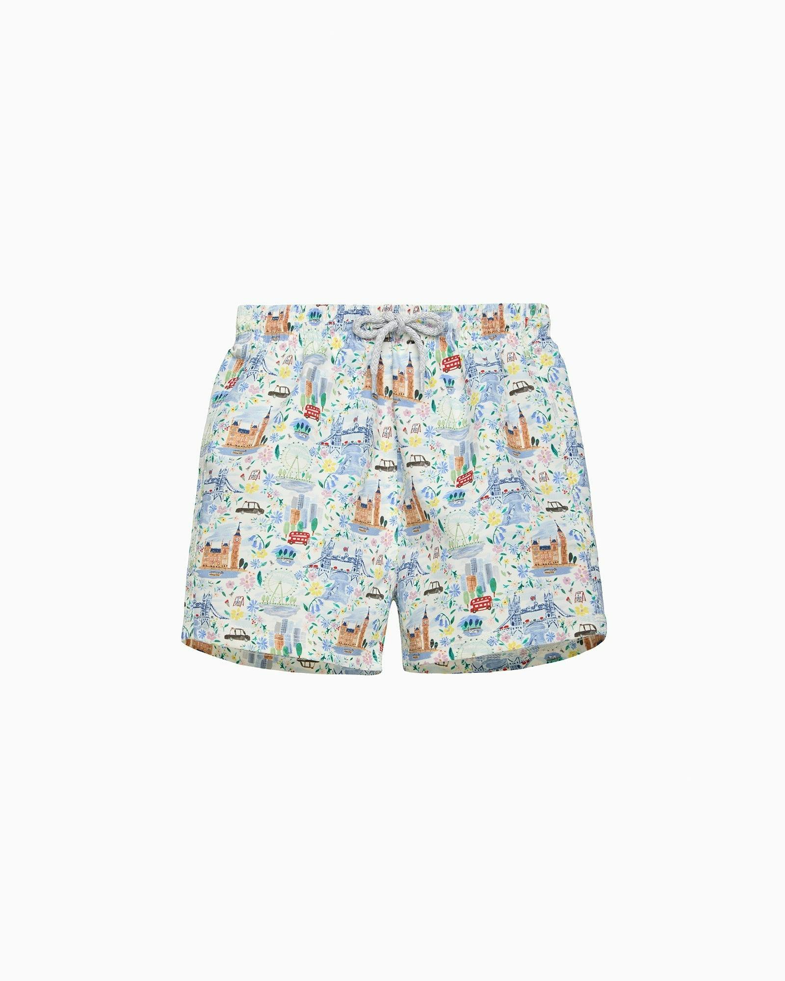 Boys Swimshorts in London Scenes