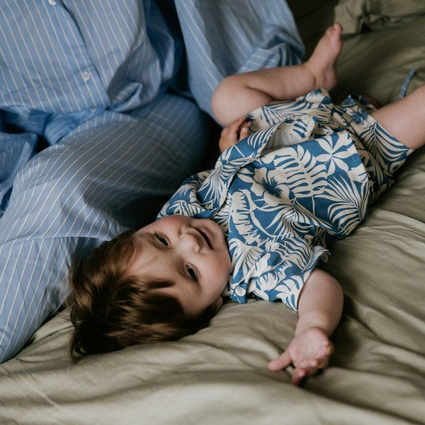 Garden Baby Shirt Tropical Print