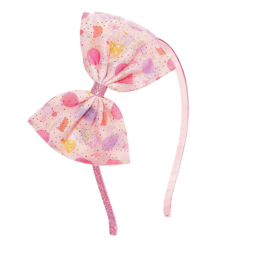 Birthday Party Tulle Bow Headband