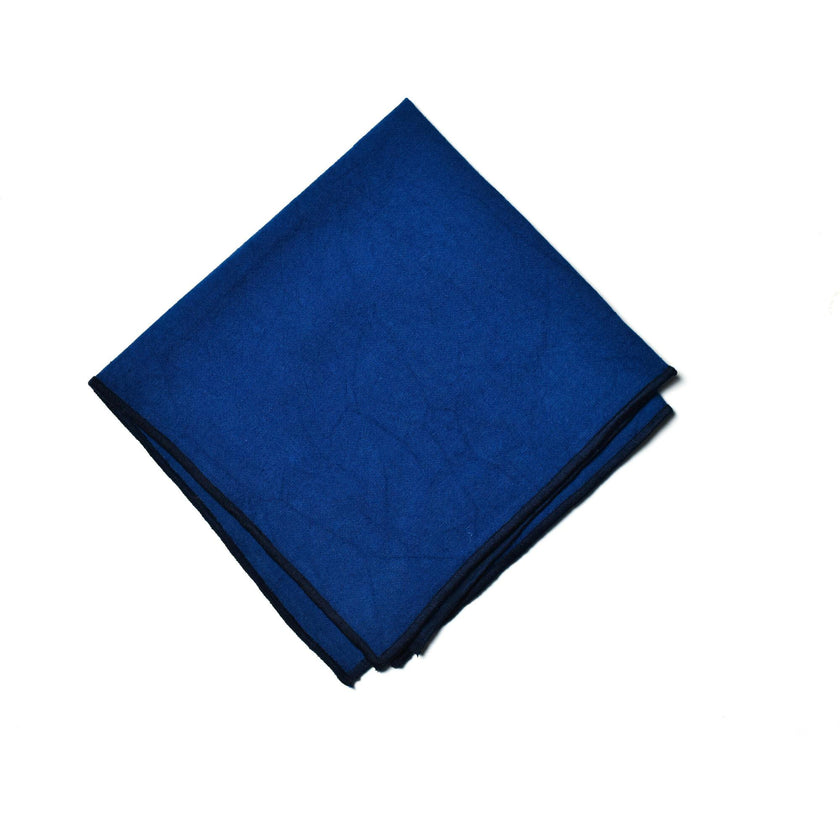 Color Block Navy Napkin