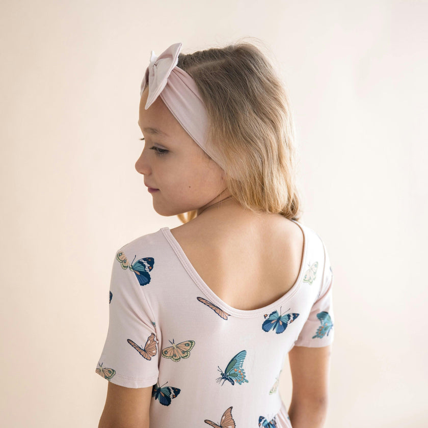 Twirl Dress in Blush Butterfly