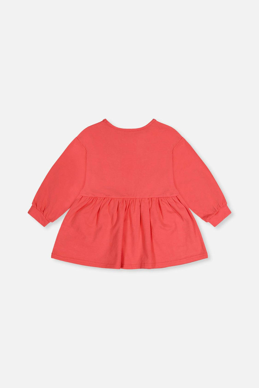 Organic Cotton Tunic Coral Pink